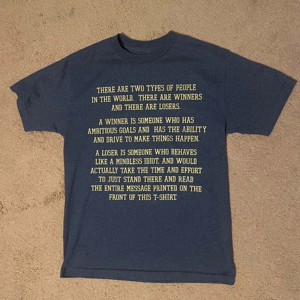 Blue Graphic T-Shirt